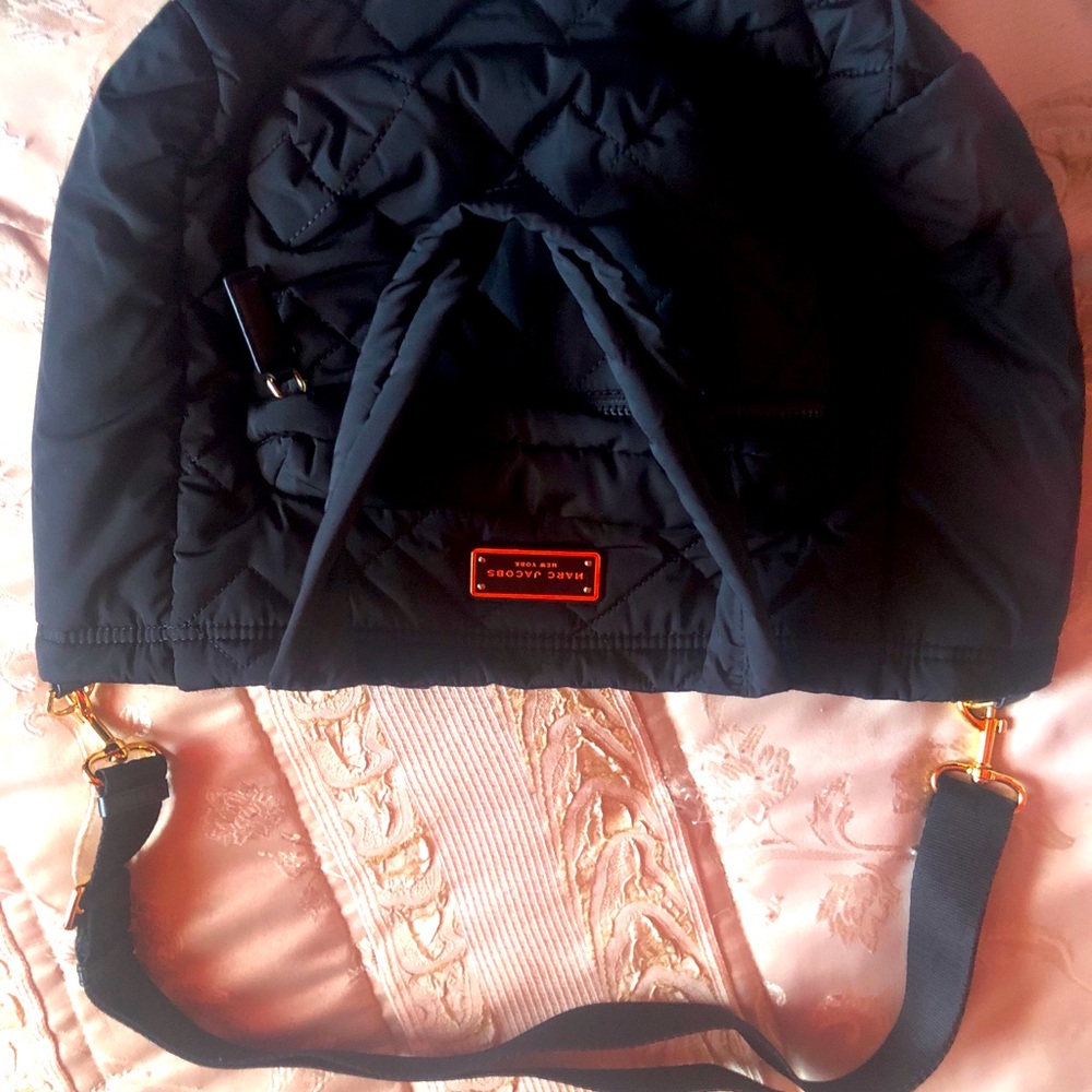Marc Jacobs Black Nylon Cross Body Bag